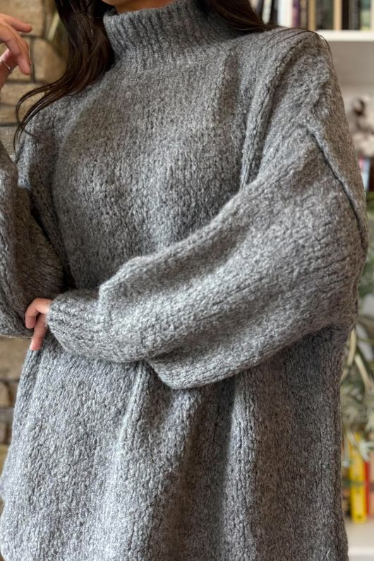 Winnie Oversized Knit Slate
